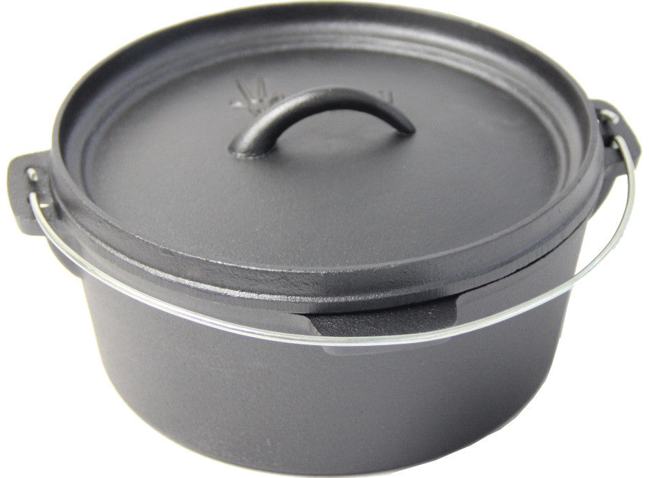 Afritrail Flat Potjie Pot 3.8Lt