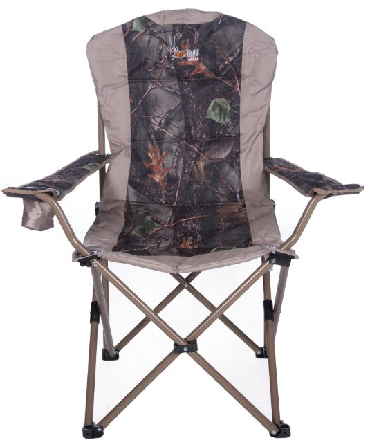 Afritrail Nyala Camo  Luxury Arm Chair- 150Kg