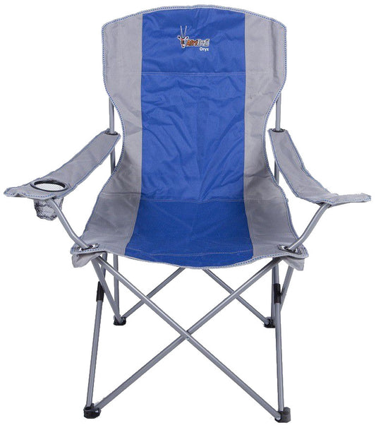 Afritrail  Oryx Deluxe Folding Armchair - Blue - 120Kg