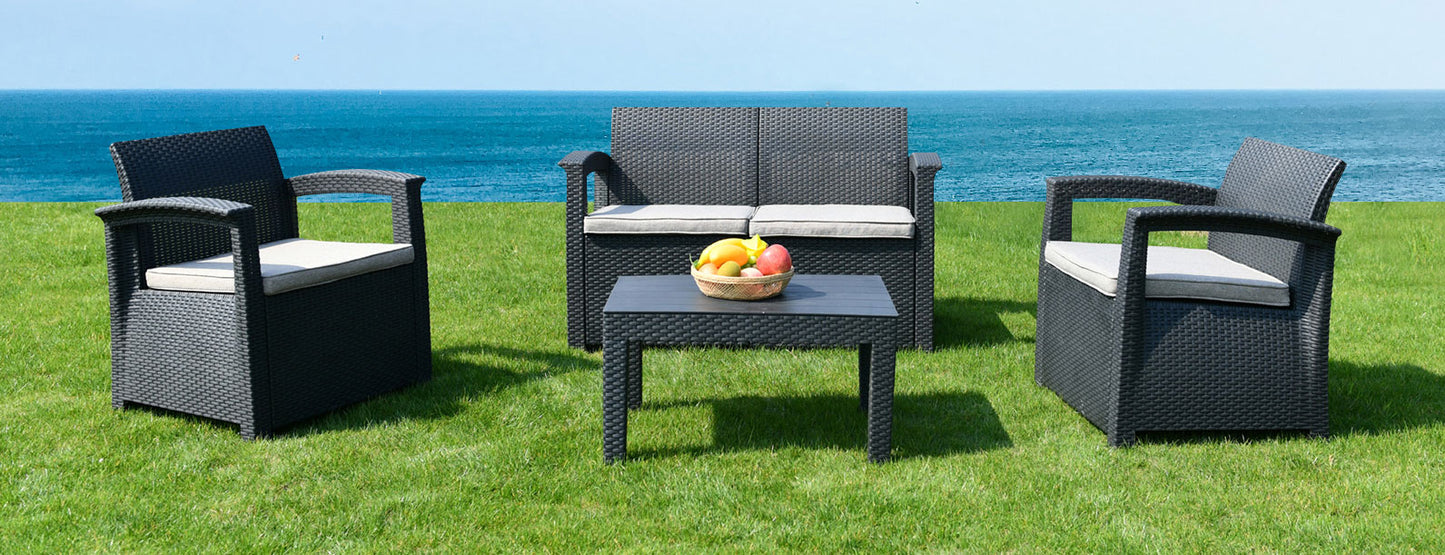 Romano 4 Seater Set