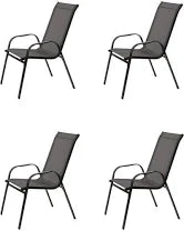 Kd Patio Chair Set Of 4